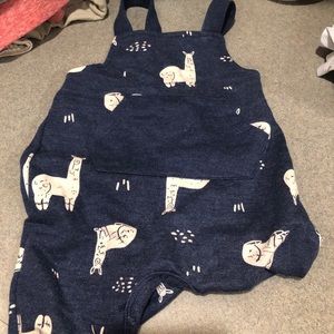 Infant cotton overall